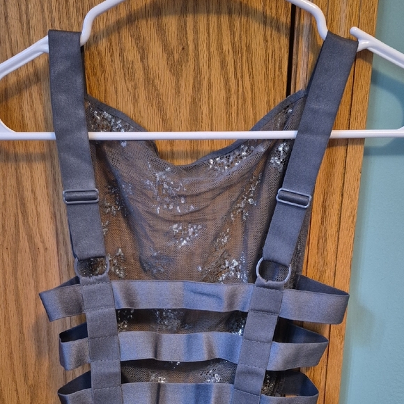 Victoria's Secret Gray Lace Bodysuit - Picture 5 of 6